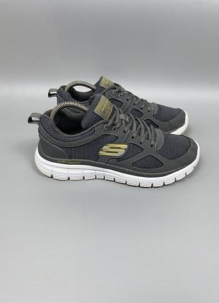 Чоловічі кросівки skechers burns-agoura в гарному стані, оригінал 42/26,5 см