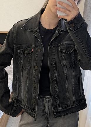 Вінтажна джинсова жіноча куртка levi’s
