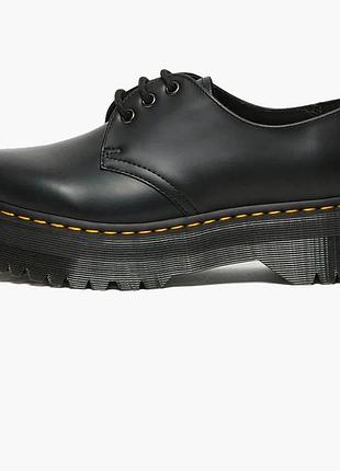Urbanshop com ua туфлі жіночі dr. martens 1461 quad platform polished smooth black 25567001 розміри запитуйте