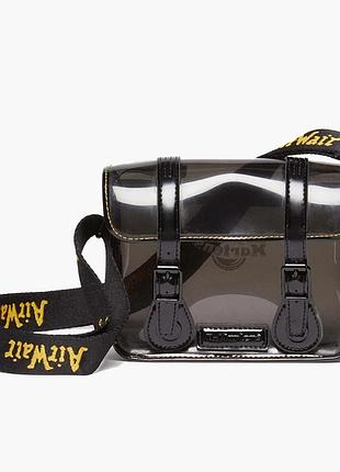 Urbanshop com ua сумка унісекс dr. martens 7 inch clear transparent pu crossbody satchel black ac917014 розміри запитуйте