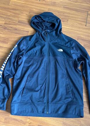 Вітровка чоловіча the north face, синя, xl