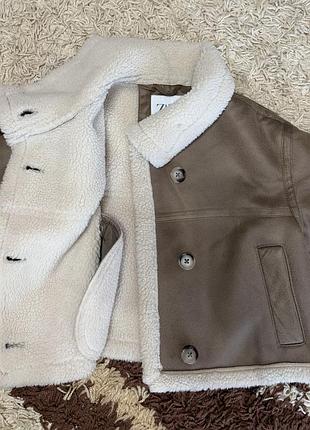 Дублянка для дівчинки zara