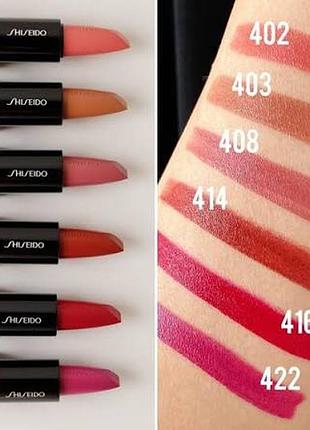 Помада shiseido technosatin gel lipstick 2