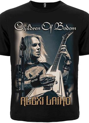 Футболка children of bodom - alexi laiho (чорна) (rw)