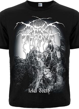 Футболка darkthrone - total death (чорна) (rw)
