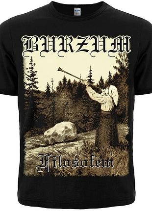 Футболка burzum - filosofem (чорна) (rw)