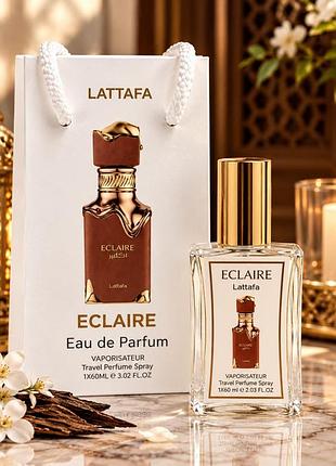 Парфуми жіночі lattafa eclaire, 50 мл,сумка в стилі бренду