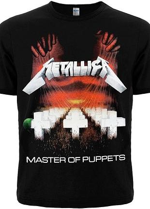 Футболка metallica - master of puppets (чорна) (rw)