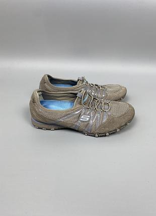 Сліпони skechers bikers в гарному стані, оригінал 38/24 см
