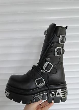 Urbanshop com ua шкіряні чоботи платформи new rock m-373-s4 reactor 44