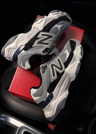 Термо кроссовки серые new balance 6