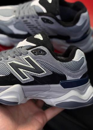 Термо кроссовки серые new balance 2