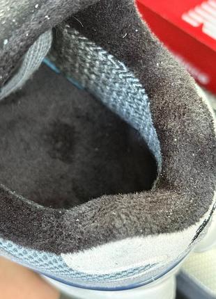 Термо кроссовки серые new balance 7