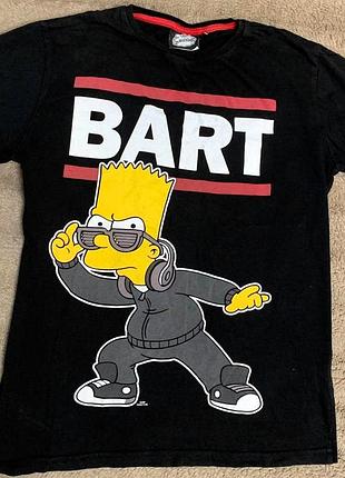 Футболка сімпсони simpsons барт сімпсон bart simpson дитяча/підліткова