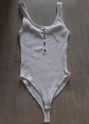Білий боді zara