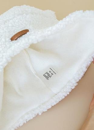 Хутряна шапка, молочна 2