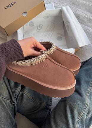 Ugg tasman platform light brown 3