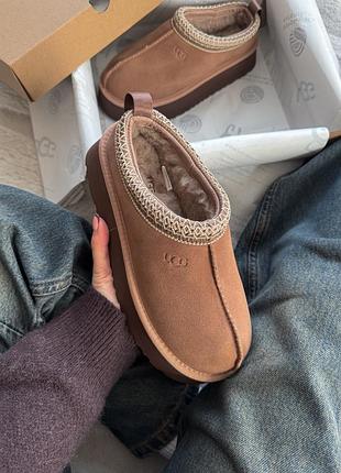 Ugg tasman platform light brown 2