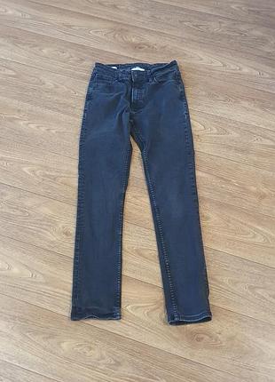 Чорні джинси слим vailent slim fit в ідеальному стані, р. xs
