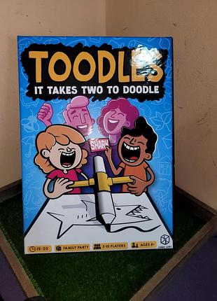 Кумедна настільна гра для вечірок toodles (format games) – неповний комплект