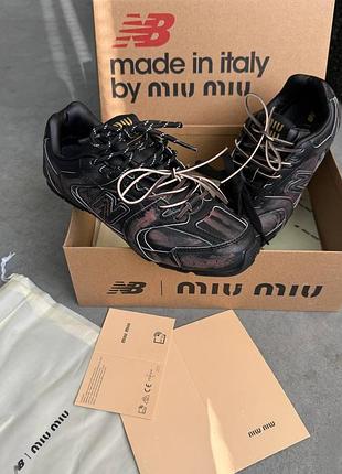Кроссовки женские new balance 530 x miu miu