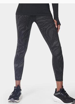 Жіночі спортивні легінси sweaty betty power workout leggings у світловідбиваному забарвленні
