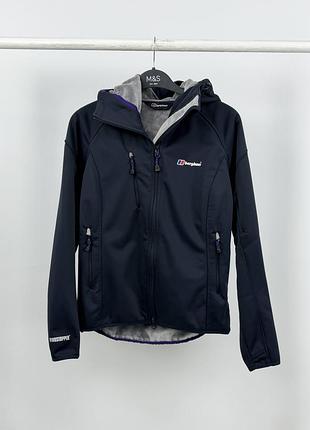 Жіноча куртка berghause windstopper soft shell вітровка дощовик оригінал