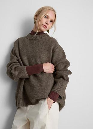 Теплий об'ємний светр оверсайз primark cares