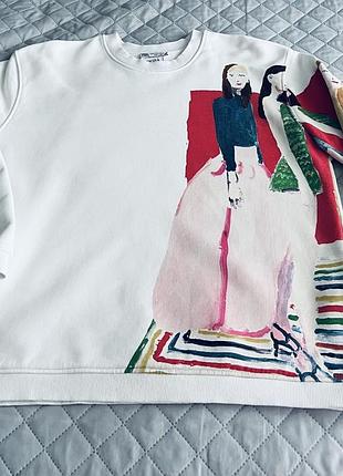 Світшот zara, p.m/l, лімітована колекція