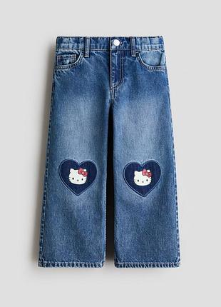 Джинси для дівчинки  hello kitty h&m 2