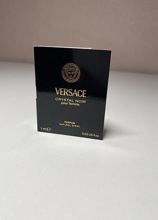 Versace - crystal noir parfum пробник оригинал 2