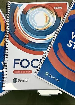Підручники, вивчення мов. комплект focus 2 second edition (pearson) — student's book, workbook, word store