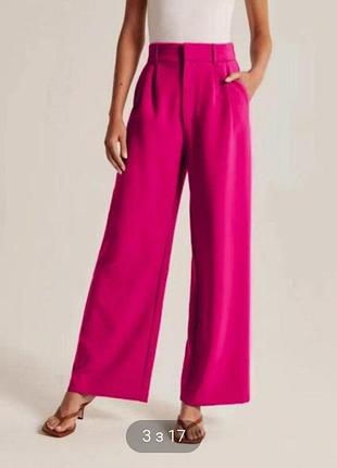 Брюки, штаны asos с двумя карманами палаццо