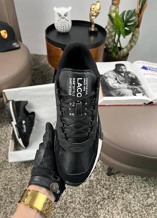 Кроссовки lacoste замша/текстиль 10
