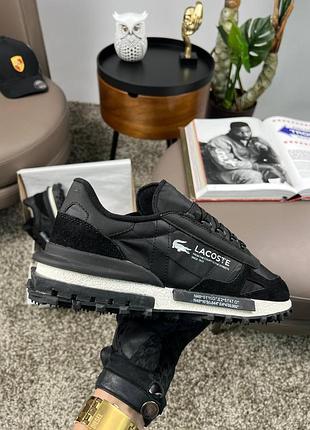 Кроссовки lacoste замша/текстиль 8
