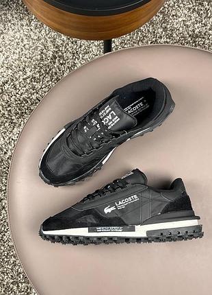 Кроссовки lacoste замша/текстиль 7
