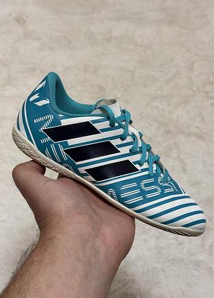 Adidas nemeziz messi 17.4 in 34р 21-22см футзалки футбольні оригінал