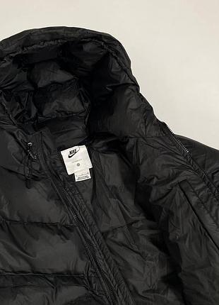 Куртка пуховик nike чорна 6