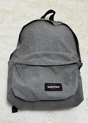 Eastpak padded pak'r рюкзак сірий міський оригінал