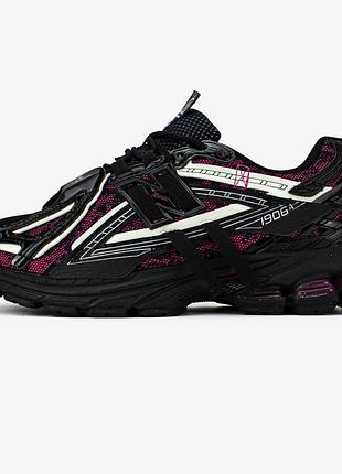 Кросівки чоловічі new balance 1906a black dragon berry