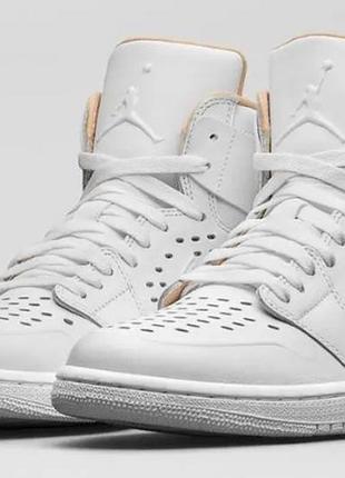 Кожаные кроссовки air jordan 1 retro high vachetta tan