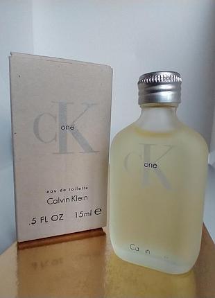 Calvin klein ck one 15ml оригинал 3