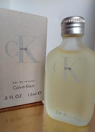Calvin klein ck one 15ml оригинал 4