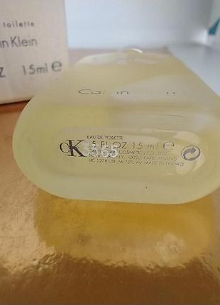 Calvin klein ck one 15ml оригинал 6