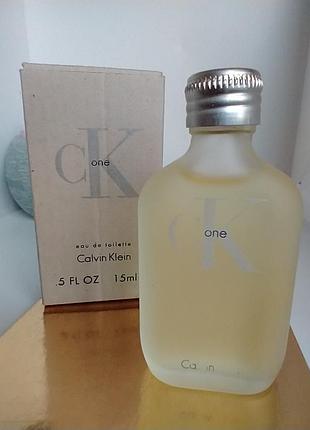 Calvin klein ck one 15ml оригинал 7