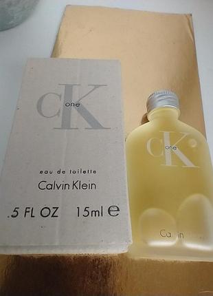 Calvin klein ck one 15ml оригинал 8