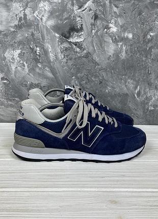 Кроссовки new balance 574 blue 43/27.5 см