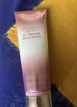 Крем для тіла victoria's secret st. tropez beach orchid парфумований лосьйон для тіла, 236 мл