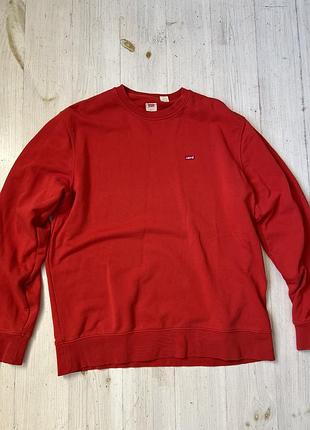 Світшот чоловічий levi’s червоний