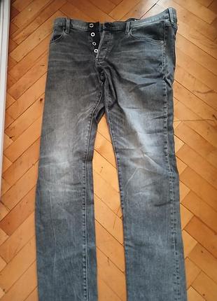 G-star raw 3301 regular чоловічі джинси w38 l35